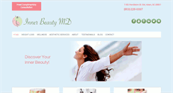 Desktop Screenshot of innerbeautymd.com